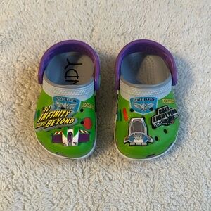 Kids Space Ranger Green Clogs